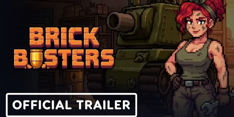 Brick Busters: Retro-Inspirierter Roguelike-Top-Down-Tank-Shooter